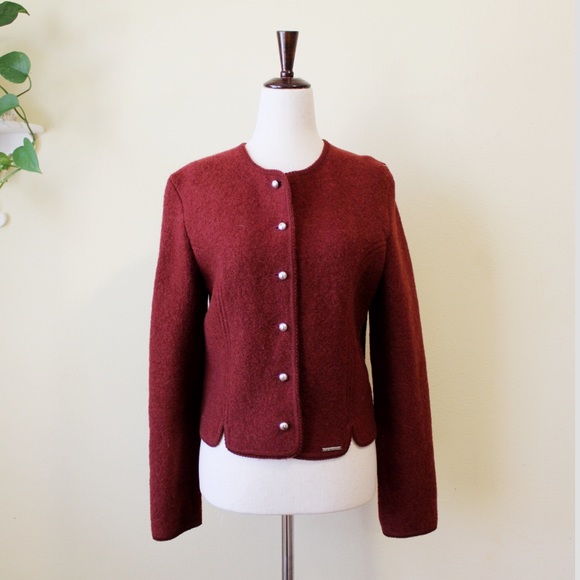 Geiger Jackets & Blazers - Vintage Boiled Wool Jacket